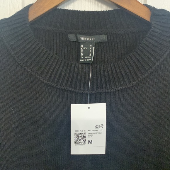 Ribbed drop sleeve sweater READ DESCRIPTION - Picture 9 of 10